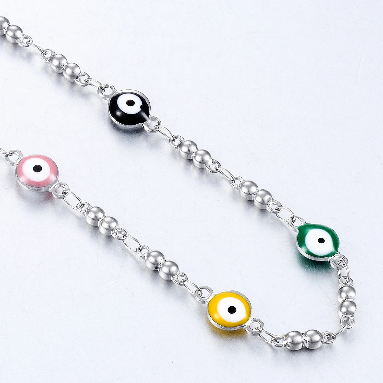 Цепочка для очков цепочка из нержавеющей стали мужчин и женщин ширина 6 мм