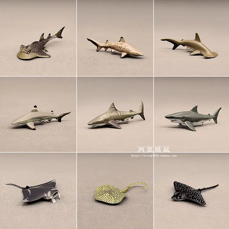 Модель морского животного морской лев морж челюсти Кашалот Акула Дельфин Манта