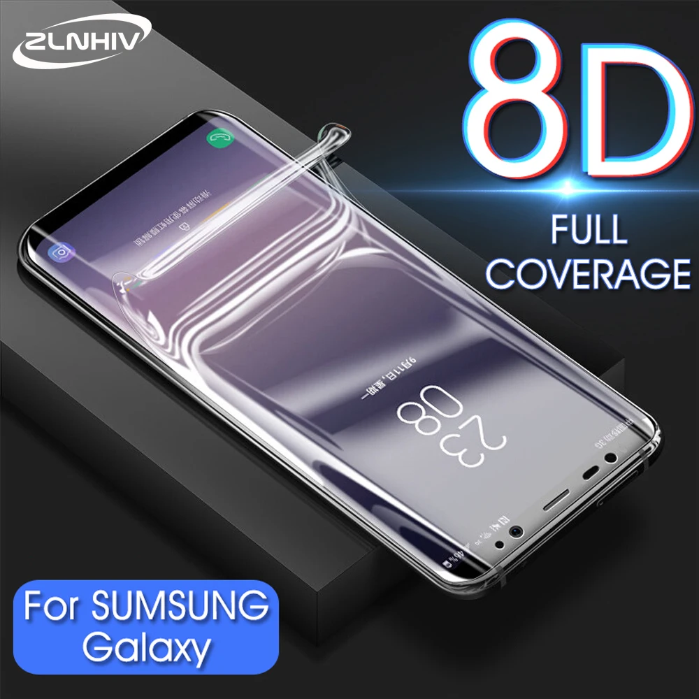 Защитная пленка ZLNHIV Гидрогелевая для samsung galaxy s8 s9 s10e s10 plus s7 edge не стекло|Защитные