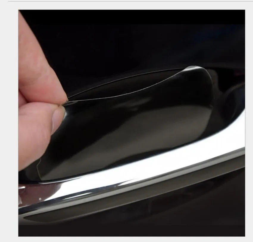 5 шт./лот невидимые наклейки на дверную ручку автомобиля защита для Dodge Caliber Journey ram