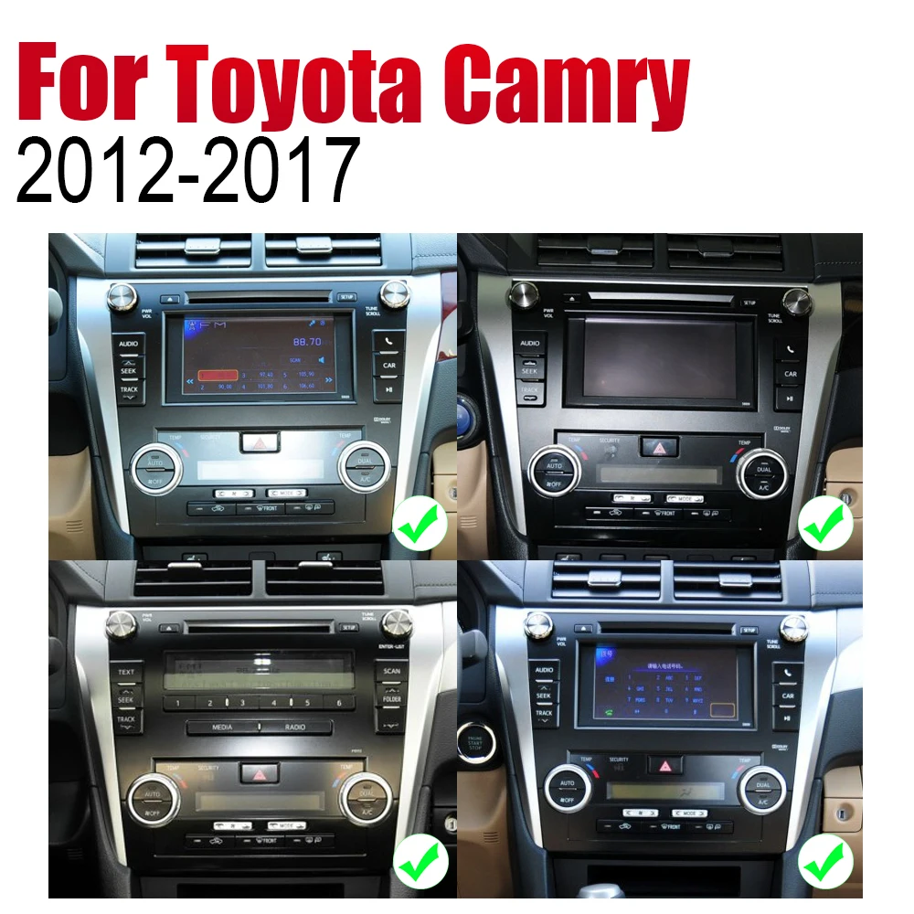 Автомобильный GPS навигатор ZaiXi Android для Toyota Camry 2012 ~ 2017 проигрыватель навигация WiFi