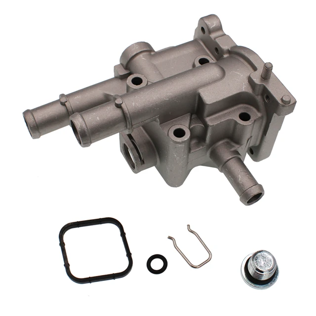 Термостат охлаждающей жидкости двигателя и алюминиевый корпус 96984103 96984104 для Opel