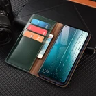 Чехол-книжка из натуральной кожи с магнитом для OnePlus 5 5T 6 6T 7 7T 8 8T 9 9E 9R 10 Pro Nord 2 CE N10 N100