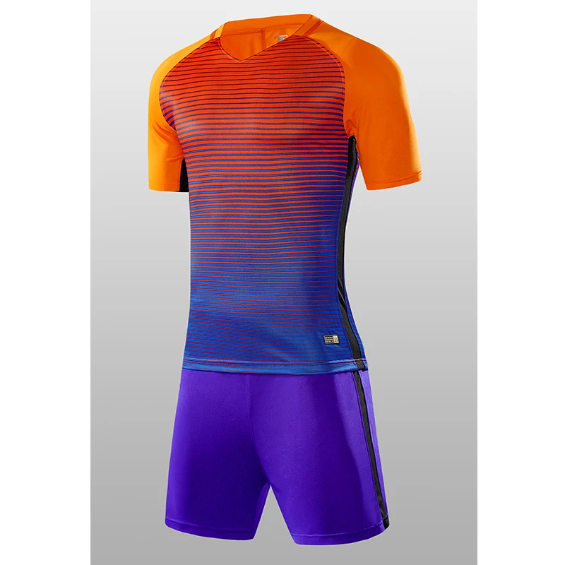 Мужская зеленая футболка с коротким рукавом Футбольная форма для взрослых