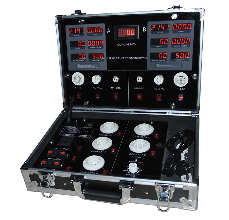 Портативный энергосберегающий светодиодный индикатор для ламп блок проверки