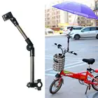 Регулируемая подставка для крепления, аксессуары для детской коляски, держатель для зонта для детской коляски, Многофункциональная подставка для зонта для инвалидной коляски, велосипед D5QA