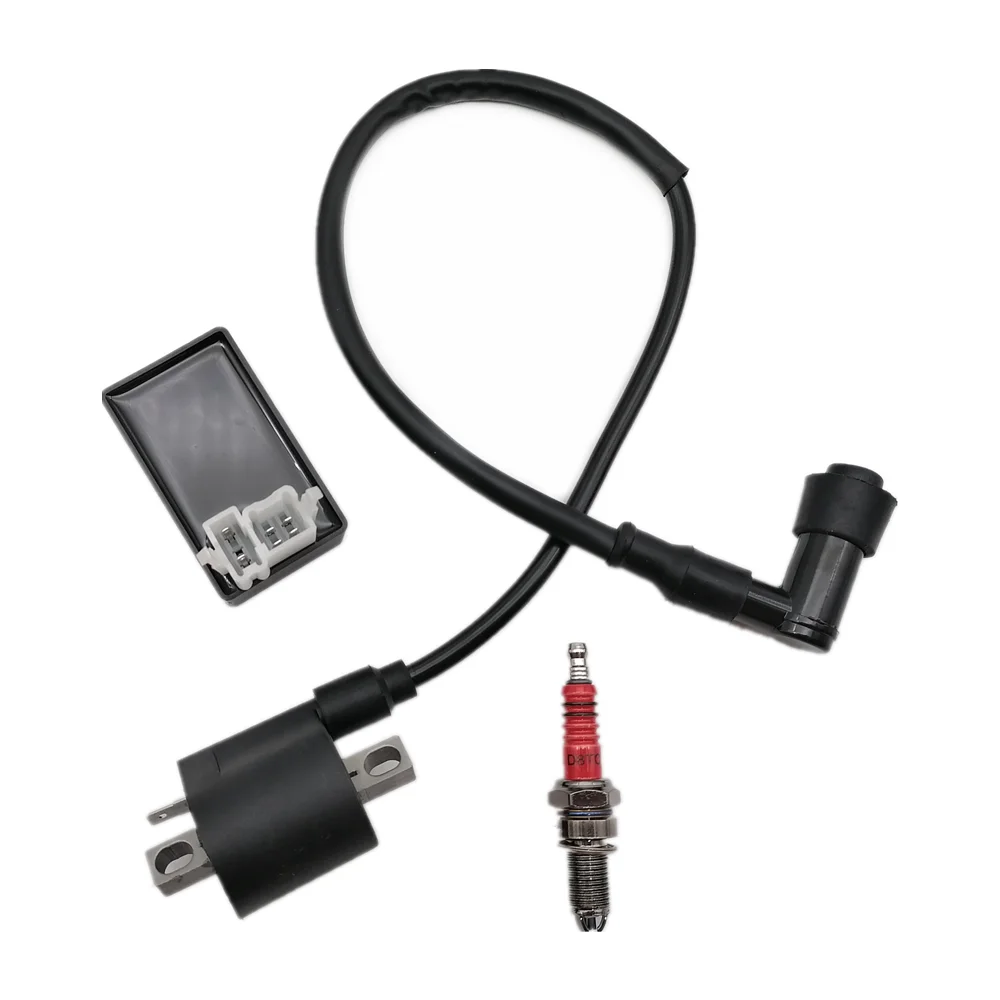Аксессуары для мотоциклов AC CDI + катушка зажигания Свеча подходит D8TC CG ZJ 125CC 150CC 200CC