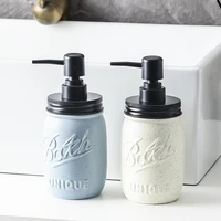 whyou 1piece ins cermic hand washing liquid bottle soap dispenser body wish shampoo emulsion storage bathroom accessories