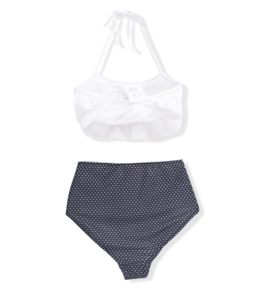 Falbala/летний детский купальный костюм Новинка 2020 года Бандаж для девочек Детские