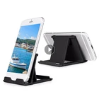 Универсальный складной настольный держатель для телефона Подставка для Samsung S20 Plus Xiaomi IPhone случайный цвет Настольный держатель для смартфона планшета