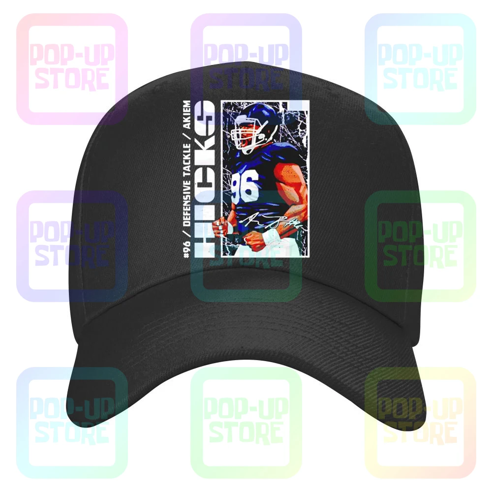 Бейсболка с надписью Chicago Football 96 Akiem Hicks