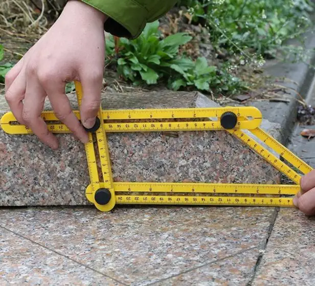 Набор линейки ручной инструмент практичные четыре складные пластиковые