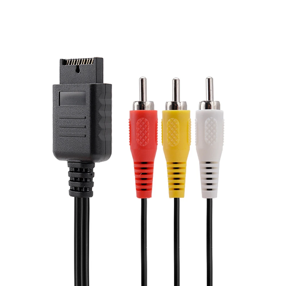 Ruitroliker AV RCA Audio Video TV Adapter Cable for PS PS1|Кабели| |