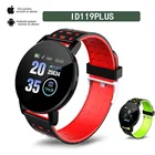 Мужские часы 119Plus Bluetooth водонепроницаемый смарт-браслет 1,3 дюйма цветной сенсорный экран часы с пульсометром спортивные часы