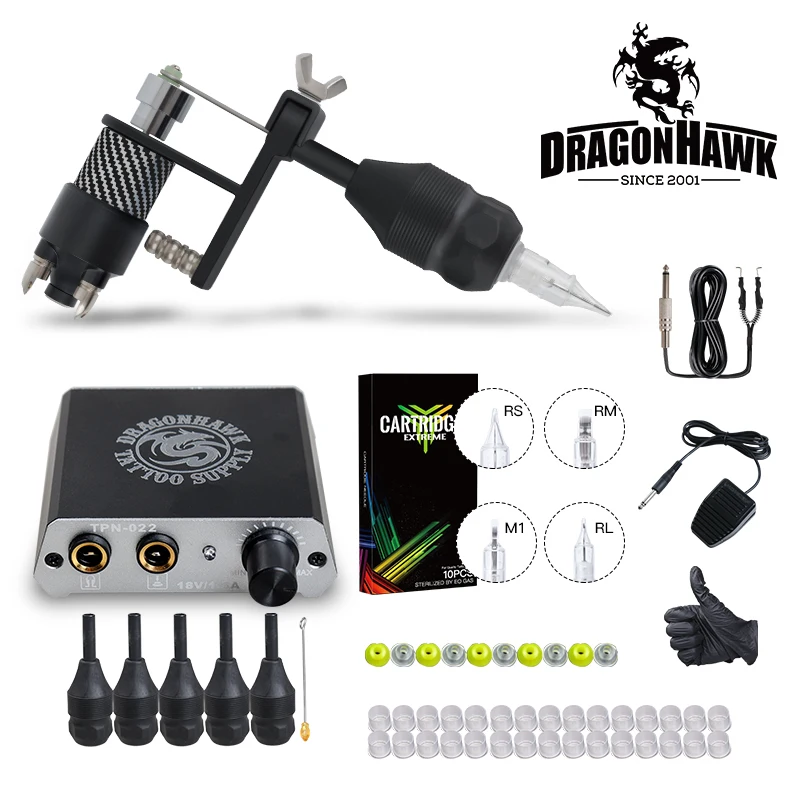 

Игольчатый набор для тату-машинки Dragonhawk