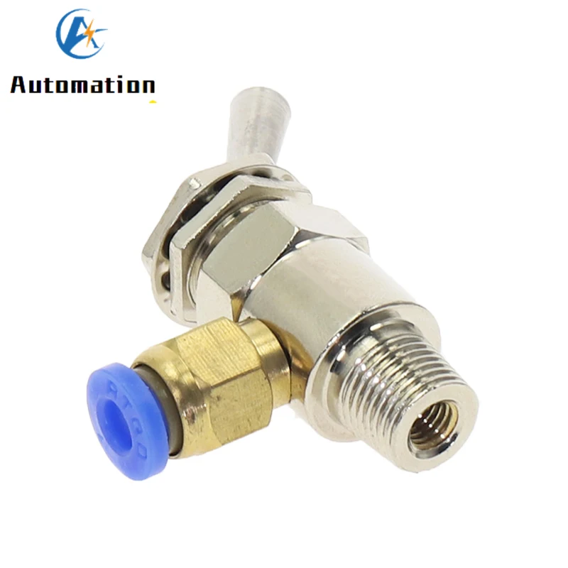 

Пневматический Механический клапан, Φ выхлопной клапан, 2-позиционный, 2-позиционный, M5, женский, 1/8, наружная резьба, переключатель с соедине...