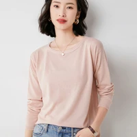 2021 spring autumn new100 pure wool knitted pullover womens sweaterround necksolid colorlarge size loose softbasicxl xxl