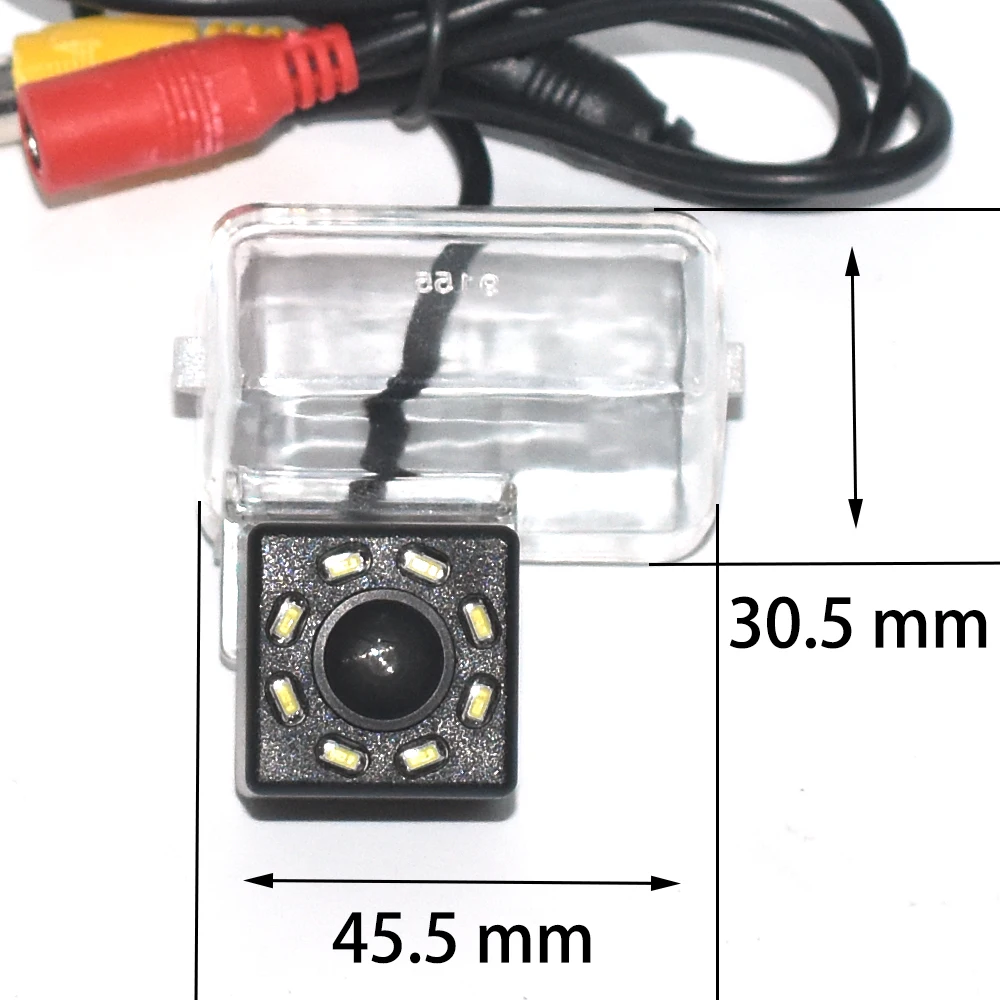 ZJCGO Автомобильная камера заднего вида водонепроницаемая парковочная ночного