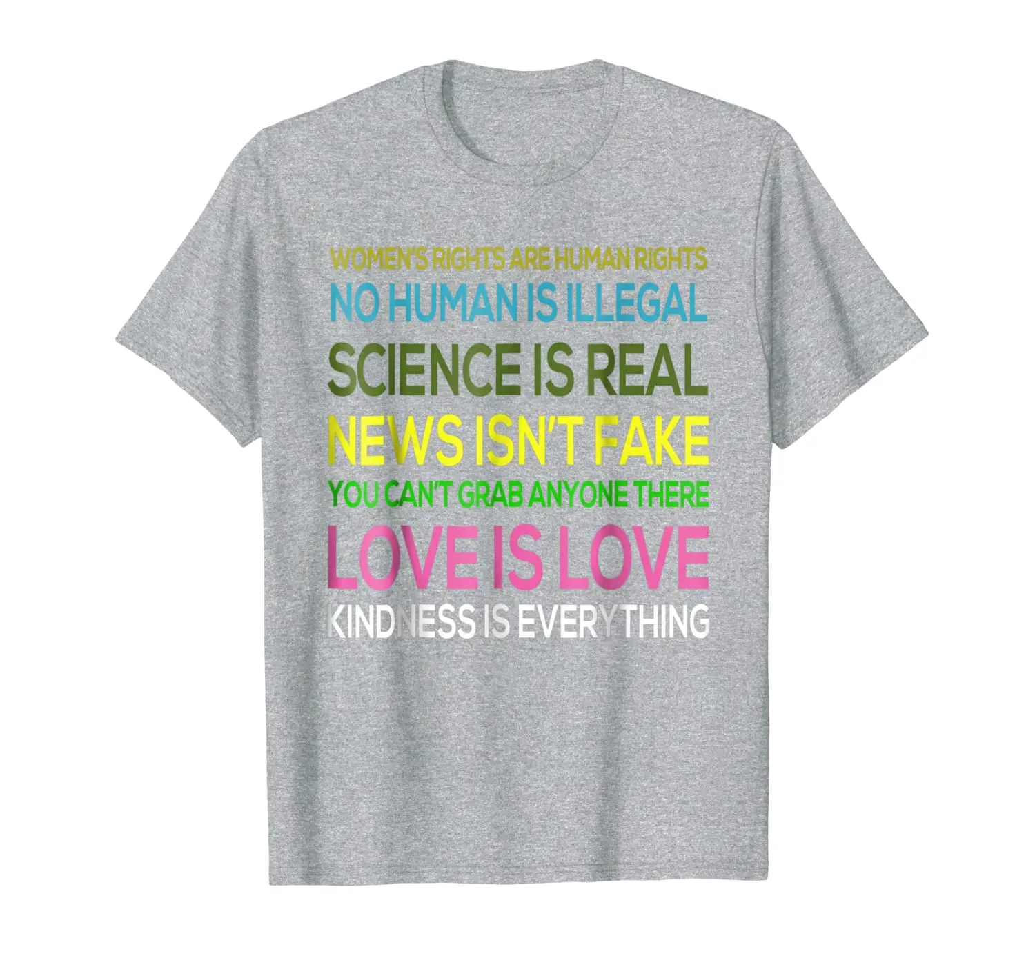 

Science Is Real Love Is Kindness TShirt LGBT Equality
