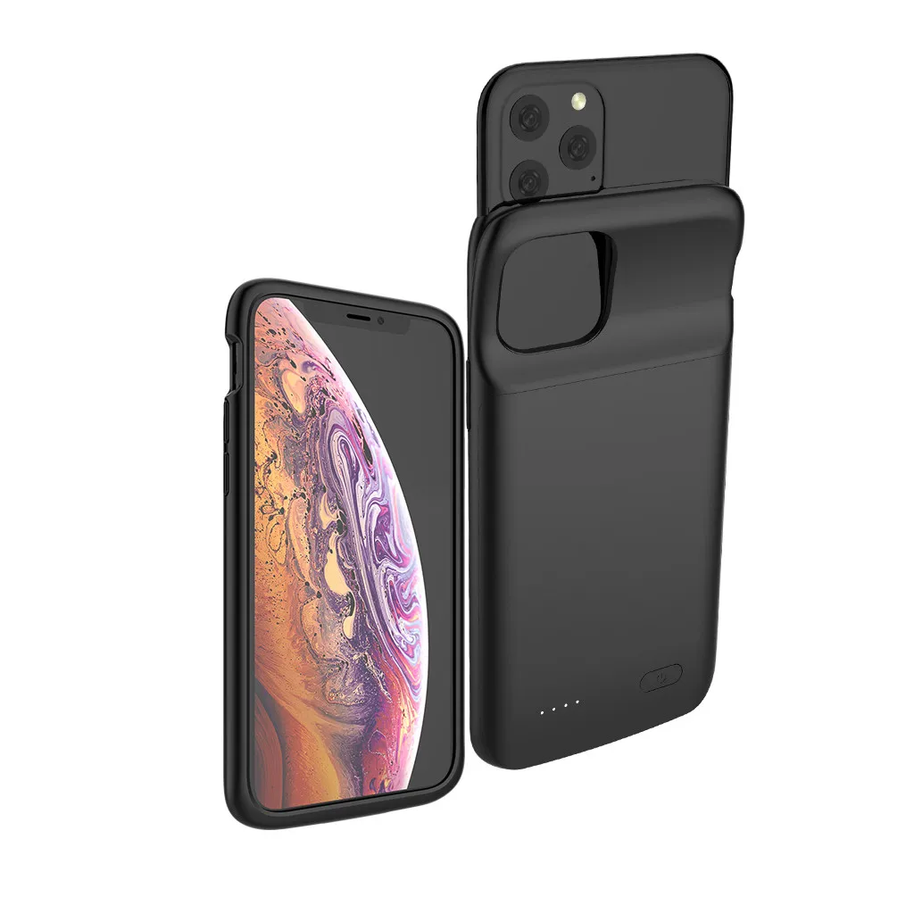 5000 мАч банк питания чехол для iPhone 11Pro 11Pro Max резервный аккумулятор крышка для iPhone 11 Расширенный телефон контейнер для аккумуляторных батарей
