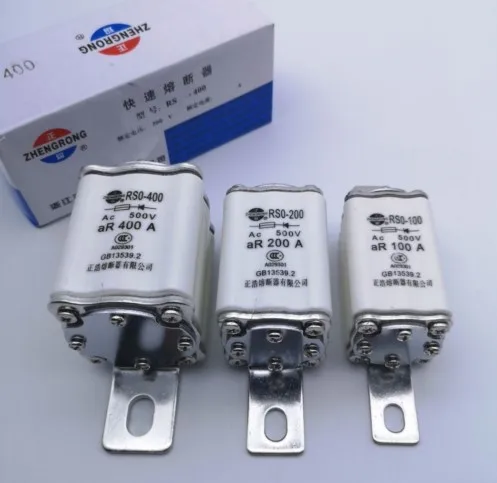 Предохранители: RS3-500/100 100А 500В / RS3-100 80А RS3 RGS30C 30А вкл.