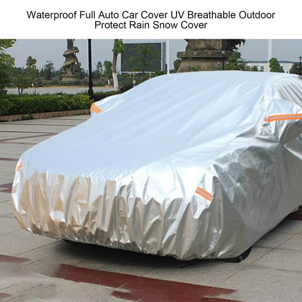 

2020 New Hot Waterproof Dustproof Outer Membrane Full Car Cover UV Resistant Fabric Breathable Outdoor Rain Snow Ice Resistant
