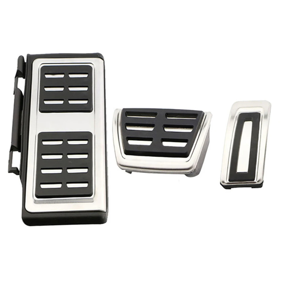 

Car Brake Car styling Sport Fuel Brake Dead Pedal Cover Set DSG For Seat Leon 5F MK3 For Skoda A7golf 7 Auto Accessories