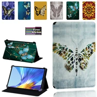 foldable leather stand cover case suitable for huawei matepad 10 4 10 8 honor v6 enjoy tablet 2 10 1 tablet case stylus