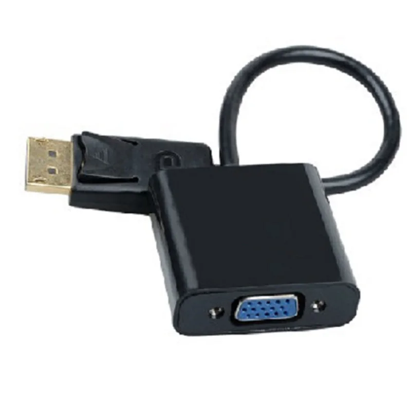 Новый порт дисплея (DP) адаптер VGA 2 упаковки позолоченный штырь гнездо совместимый