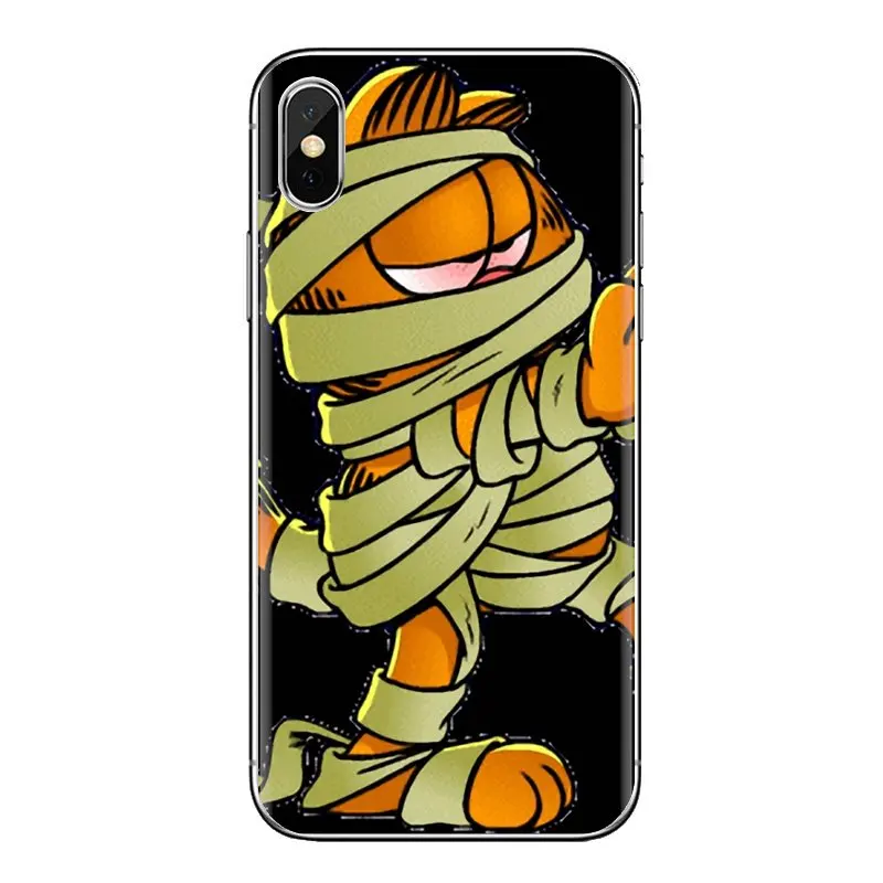 For Huawei G7 G8 P7 P8 P9 P10 P20 P30 Lite Mini Pro P Smart Plus 2017 2018 2019 Phone Skin Cover Take a BERRY Break Garfield Cat |