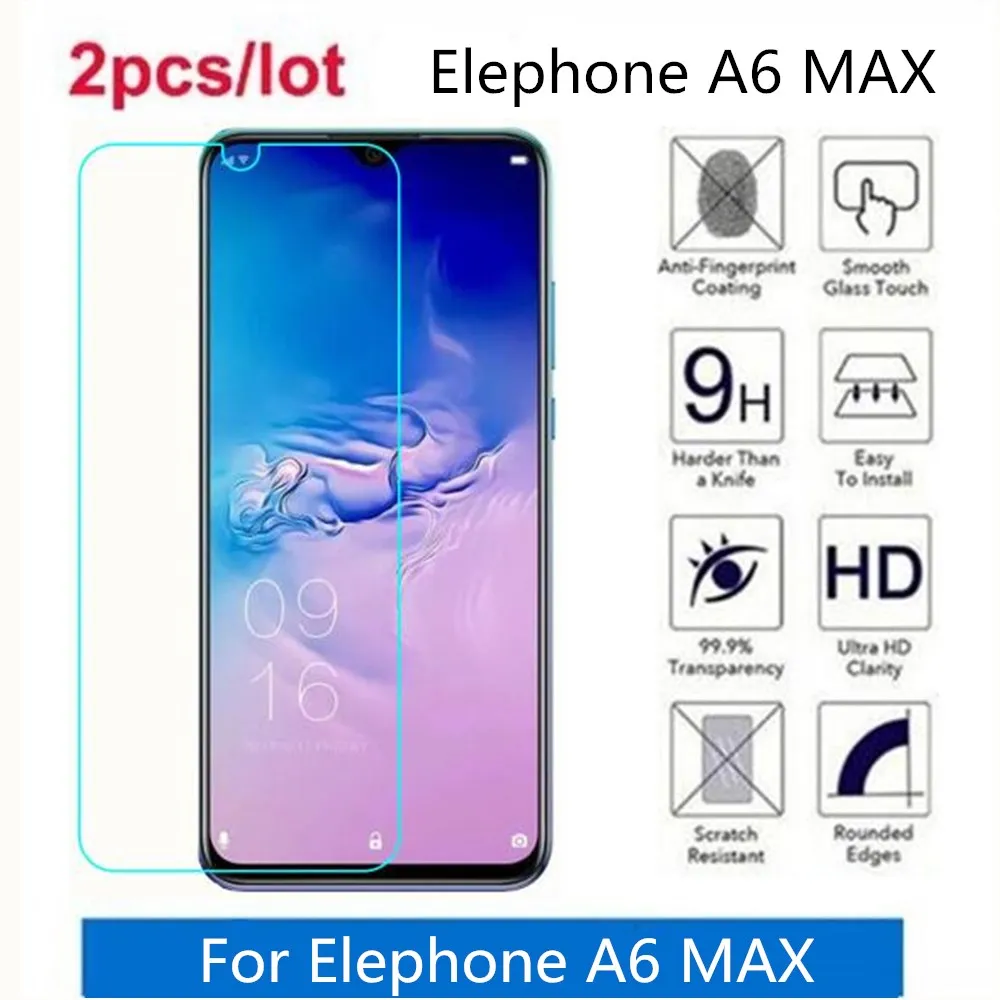 Закаленное стекло для Elephone A6 MAX 2.5D Премиум Защитная пленка экрана защитная