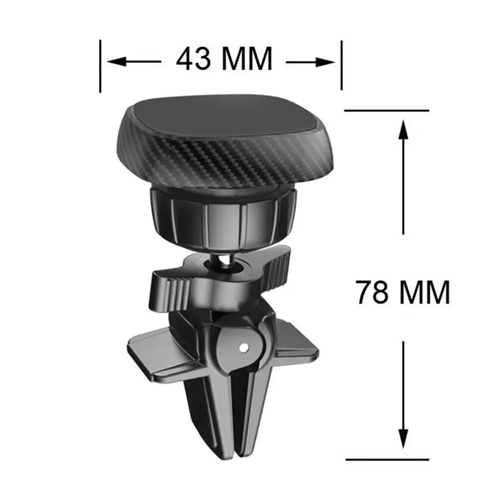 

80% HOT SALESCar Creative Magnet Air Outlet Mobile Phone Self-Priming Bracket Holder Mount