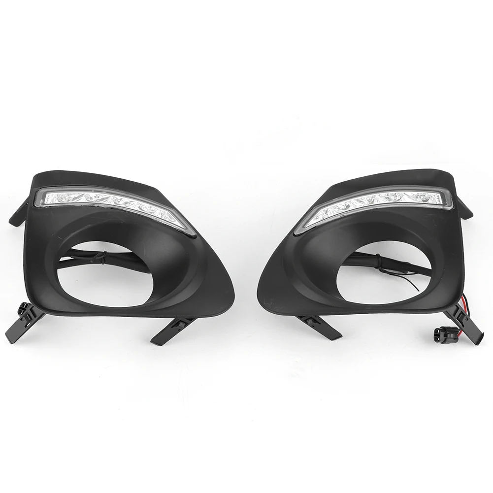 Car LED DRL Daytime Running Light High Brightness Fit for Toyota Corolla Altis 2010 2011 2012 2013 | Headlight Assembly