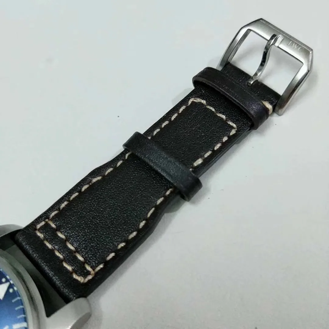 

Luxury New Men Automatic Mechanical Pilot's Daydate Le Petit Prince Sapphire Double Brown Black Leather Blue Watch Daydate