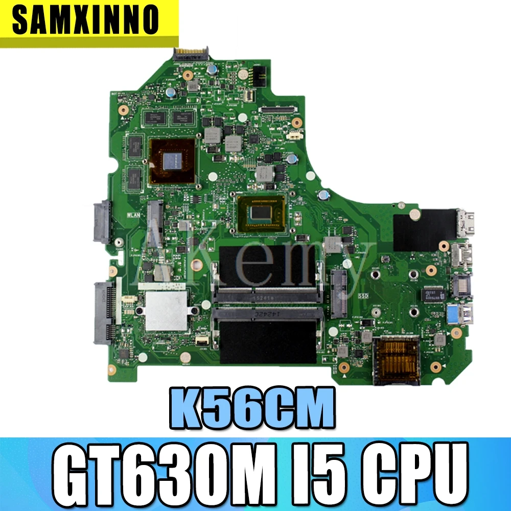 

K56CM материнская плата GT630M 2GB I5 cpu для For Asus K56C A56C S56C S550C материнская плата для ноутбука K56CM материнская плата K56CM материнская плата Тест ОК