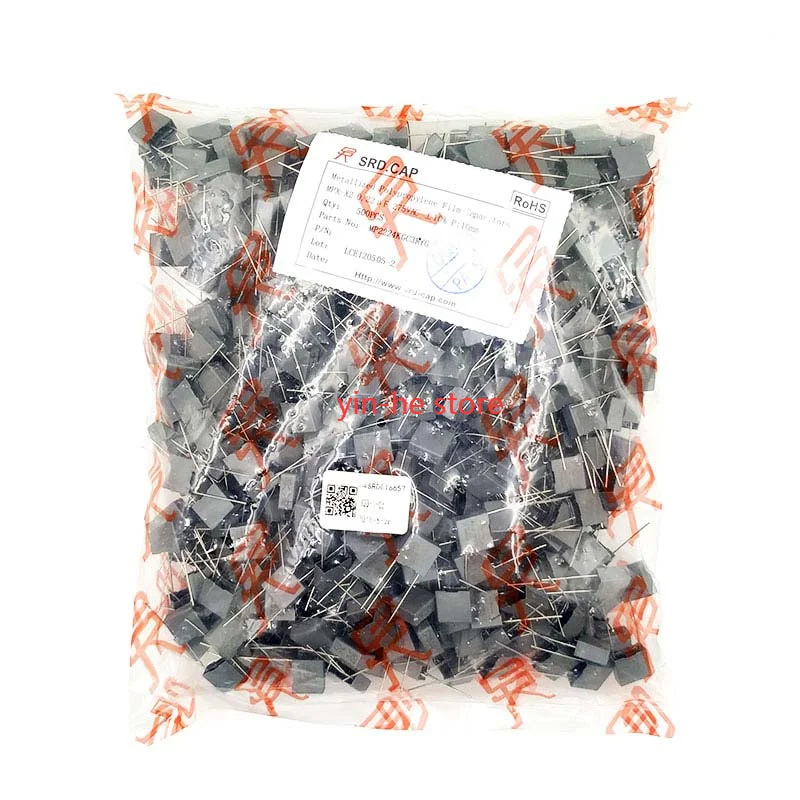 

Предохранительный конденсатор MP2224KGC3RYG X2 224K/275V ± 10% 13*6*12/P = 10, 10 шт.