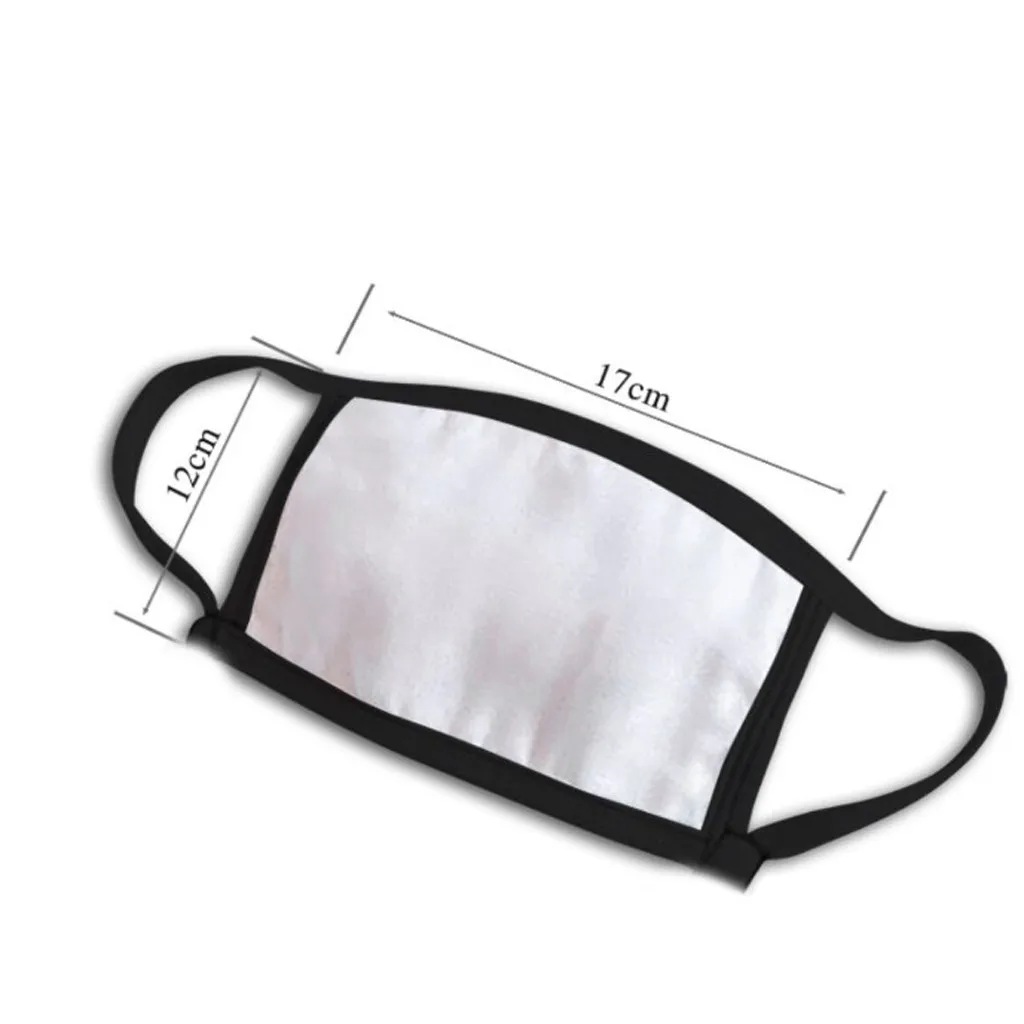 

5PCS Cute Print Washable Reusable Face Mask Mouth-muffle Protective Maks for Men Women face shield Masque maseczki ochronne