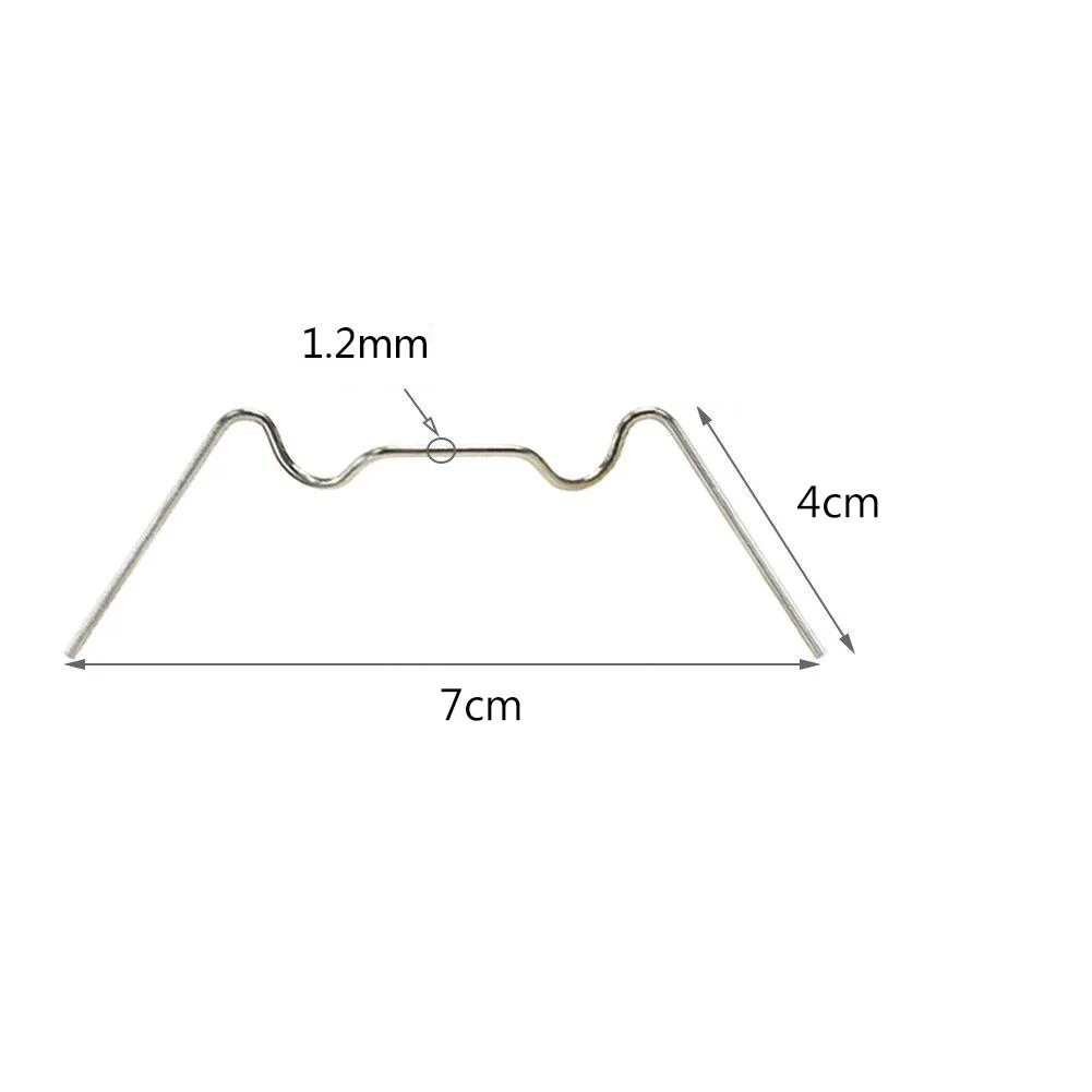 Зажимы для застекления пружинные теплиц 100 шт. |