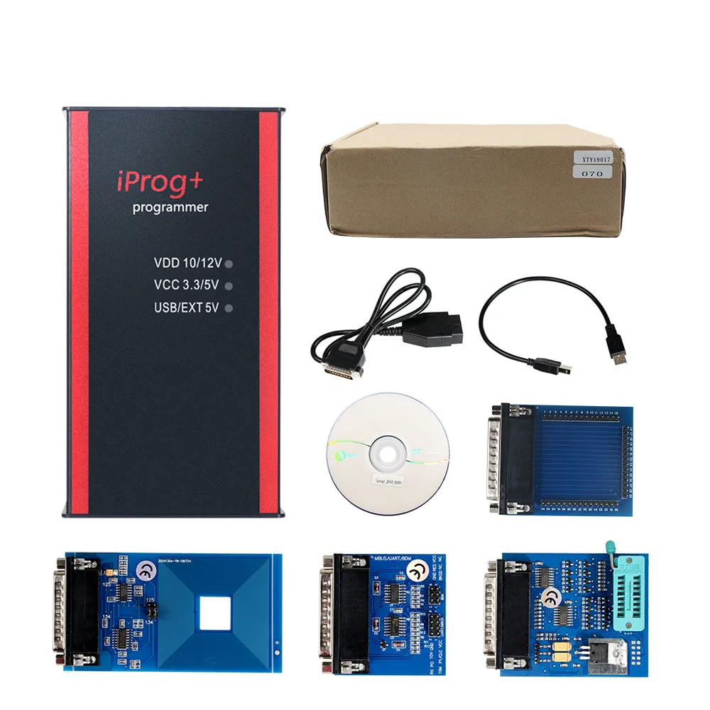 Iprog+ программист V77 поддержка IMMO+ коррекция пробега+ сброс подушки безопасности Iprog Pro замена Carprog/Digiprog/Tango DHL бесплатно