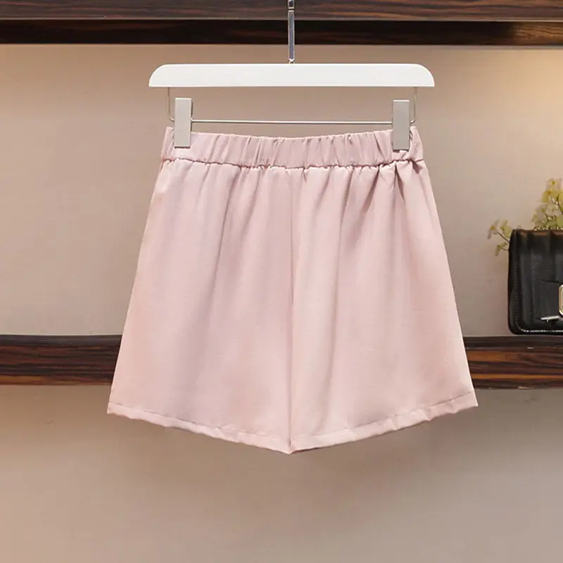 2020 Summer Women Work Style Casual Top +One Button Mid Long Blazer High Waist Loose Shorts Pants Suits 3 Pieces Sets H141 |