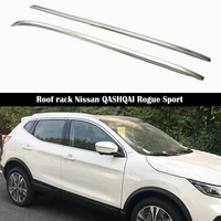 Aluminum Alloy Roof Rack For Nissan QASHQAI Rogue Sport 2014-2021 Rails Bar Luggage Carrier Bars top Cross bar Rack Rail Boxes