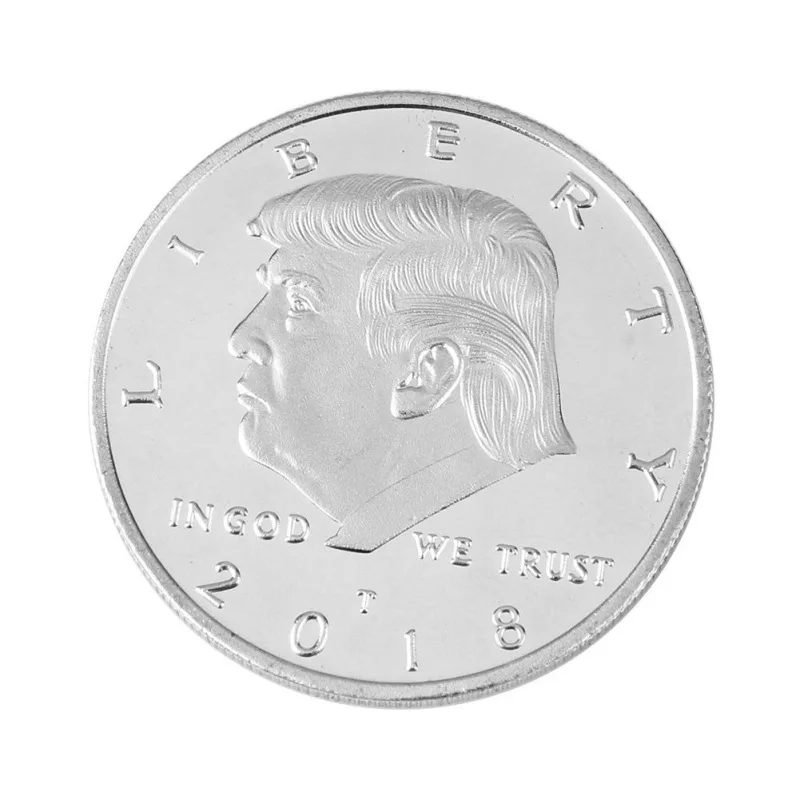 

Президент Америки Дональд Трамп 2018 сувенирная монета спасение Америки снова сторонники Трампа вызов монета позолоченные монеты