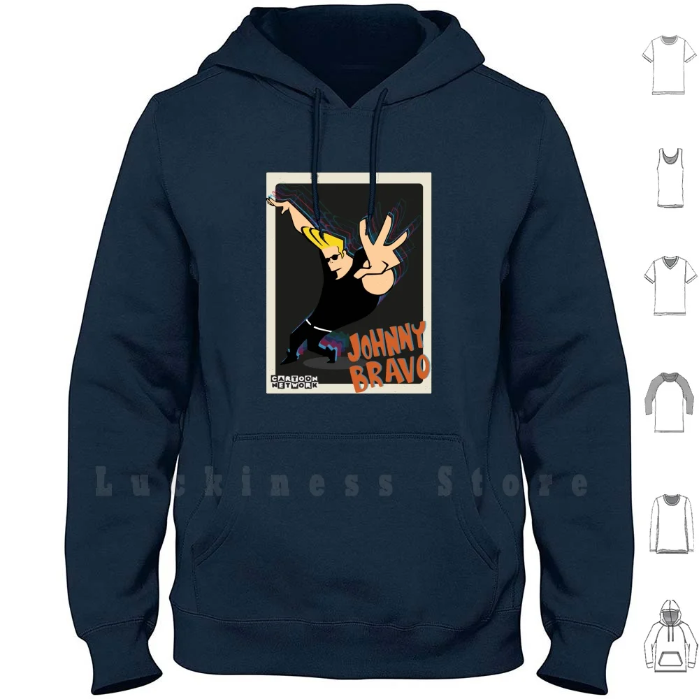 

Johnny Bravo Poster Hoodies Long Sleeve Johnny Bravo Cartoon Cartoon Vintage 90s 90s Kids Cartoons Tv Tv Show