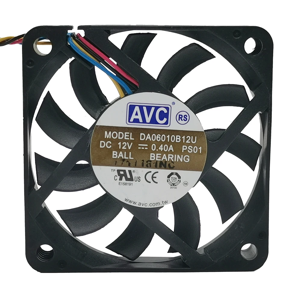 Новый Оригинальный AVC 12v0.40a DA06010B12U 6010 ультратонкая Материнская Плата ЦП 6 см