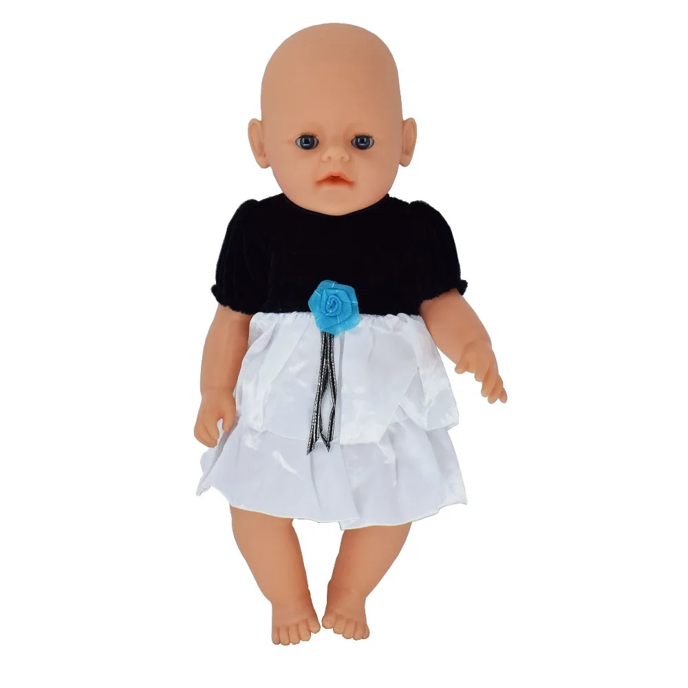 Аксессуары для кукол новорожденных повседневный комбинезон Одежда размером 43 см