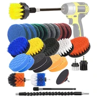 electric drill brush cleaner scrubbing brushes for bathroom surface grout tile tub shower kitchen auto car cleaning tools