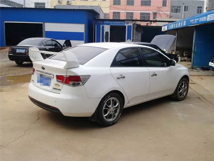 Спойлер для Forte SPORT АБС пластик цвет заднего крыла автомобиля Праймер задний