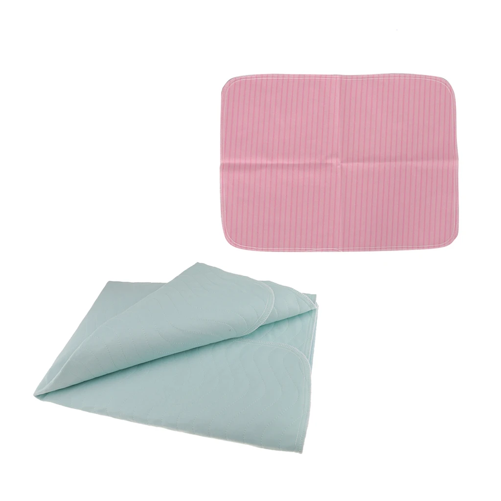2 шт. водонепроницаемый недержание кровать колодки Многоразовые детские пеленки