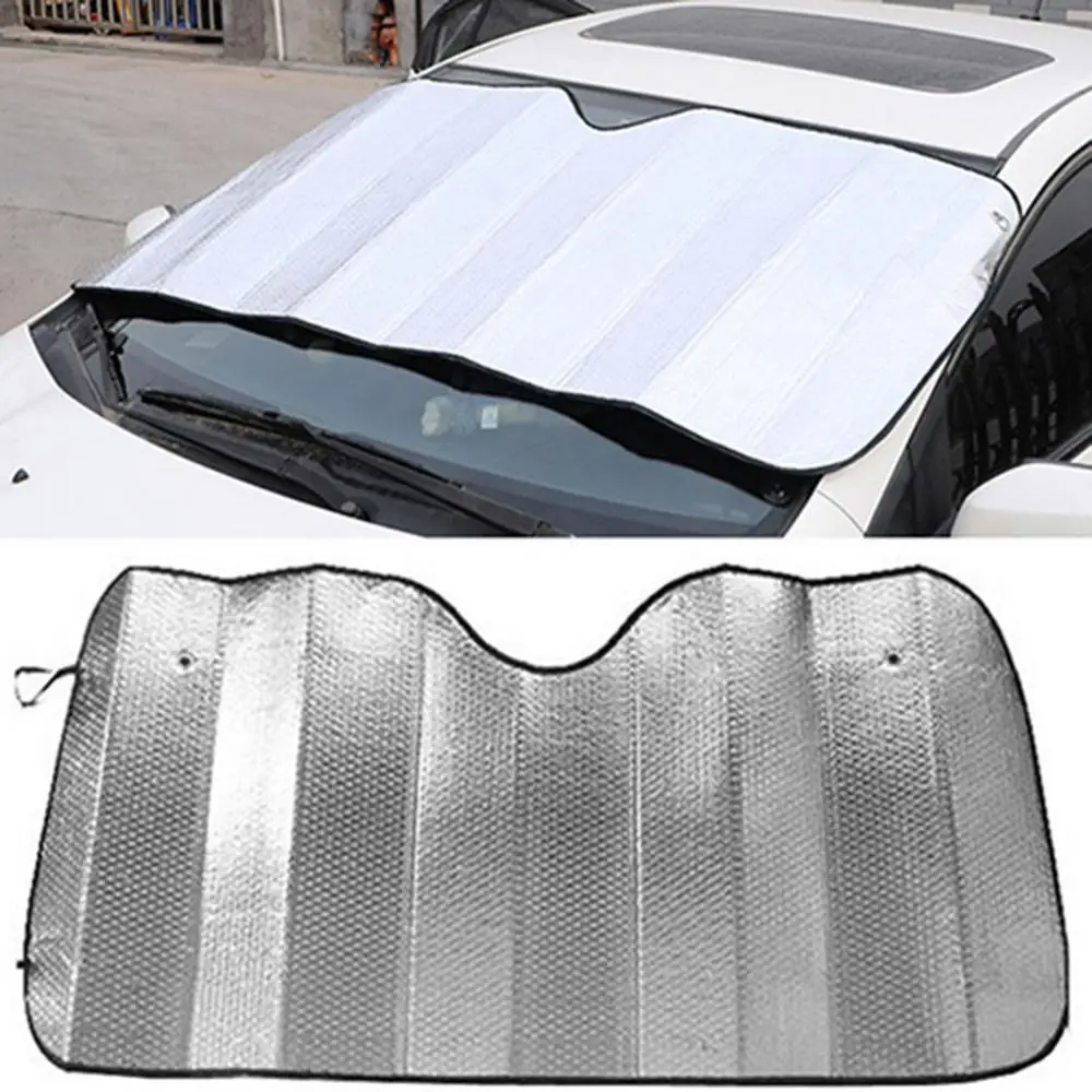 

80% Dropshipping!!1Pc Foldable Car Windshield Visor Cover Front Rear Block Window Sun Shade