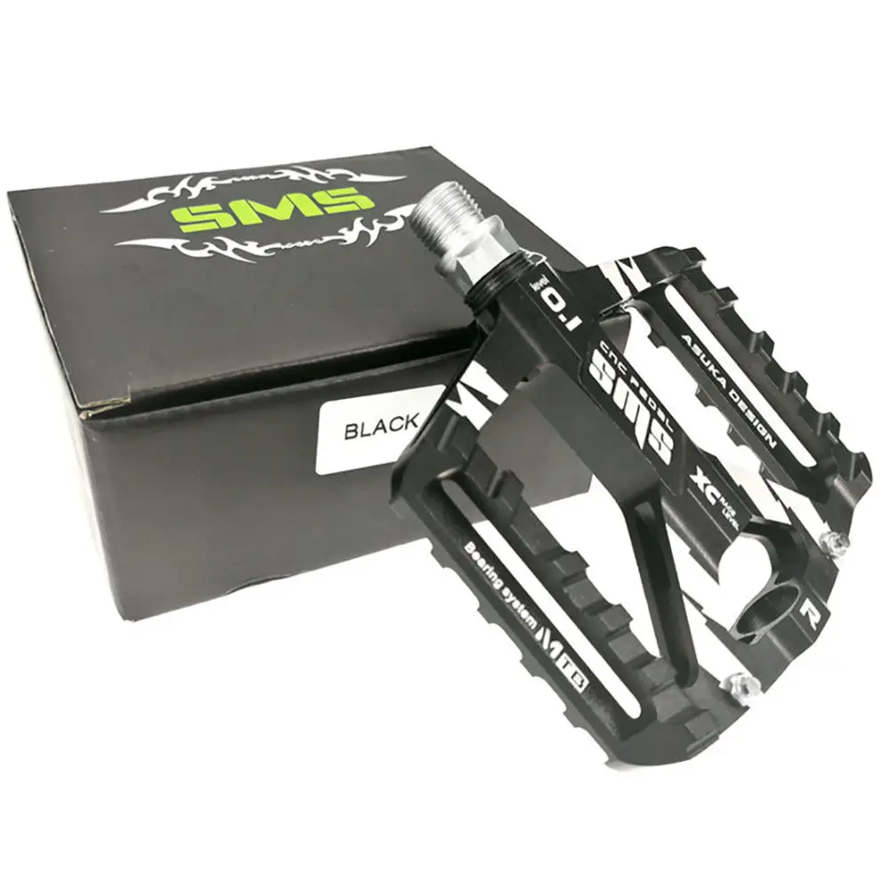 

1 Pair Hot MTB Road Mountain Bike Platform Pedals Aluminum Alloy Flat Platform MTB Bicycle Pedal Bicycle Accessories